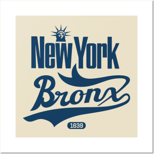 New York Bronx - New York Bronx Schriftzug - Bronx Logo Posters and Art